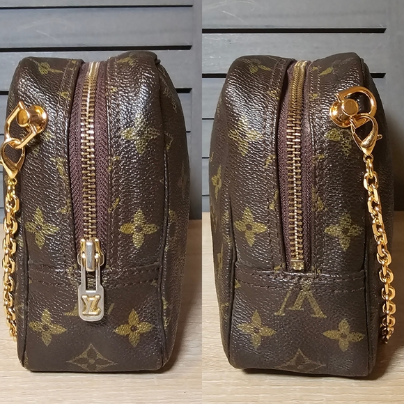 Authentic LOUIS VUITTON Trousse De Toilette 23 Crossbody Bag - Picture 3 of 12